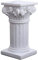 Liummrcy Römische Säule griechische Säulenharz Statue Figur Basisharz Statue Griechische Säule Statue Sockel Ständer Geburtstagsfeier Hochzeit Tisch Sandkühlkühlung ideal für Gartenwert, Weiß