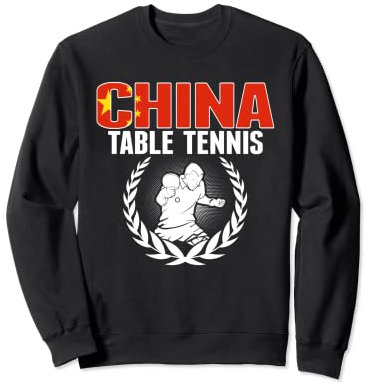 Proud China Tischtennis-Liebhaber Trikot – Chinesischer Tischtennis-Pong Sweatshirt