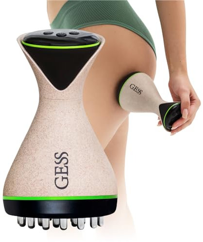 GESS 3in1 Anti-Cellulite Gerät, EMS-Massagegerät mit Infrarotheizung und Vibrationsmassage, Körpermassagegerät, Cellulite-Entferner, Hautstraffungsgerät