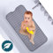 Alfombrillas de Bañera, DoDuo 100x40 CM Alfombra de Baño Antideslizante Extra Largas Antibacterial Alfombrilla de Baño con Ventosa para Baño Cocina Gimnasios Spas (Gris)