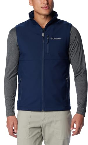Columbia Men's Ascender II Softshell Vest, Collegiate Navy, Medium