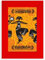 Dance People Mexico Totems Mexikanische Querflöte Bild Display Kunst Rot Fotorahmen