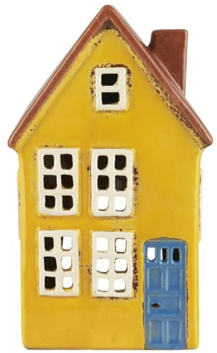 Haus f/Teelicht Nyhavn Blaue Tür