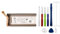 swark Swark Batterie EB-BF724ABY 1040mAh Compatible avec Samsung Galaxy Z Flip 4 SM-F721B,SM-F721U avec Outils