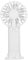 amangul Portable Handheld Fan AA Battery Operated Fan Rechargeable Fan Desk Fans