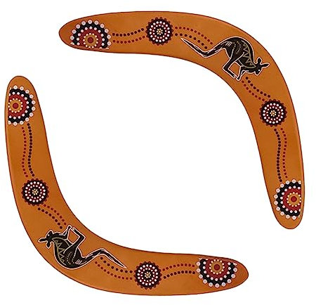 Yardwe Stabiles V-förmiges Fliegen Aus Holz Für Spiele Im Freien Sport Und