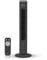 PureMate 43-inch Tower Fan, Oscillating Bladeless Floor Fan with Remote Control, 3 Speeds Setting, LED Display, 7-Hour Timer, Powerful 40W Electric Standing Fan, Portable Quiet & Ideal for Bedroom