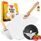 Sefinsecimi Pizza Tool Set – Foldable Pizza Peel 14 x 16 inches, Compact Pizza Cutter, Wood Handle Cheese Peel – Ultimate Pizza Making Kit for Baking, Slicing & Serving