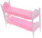 ifundom Miniatur-Bett Jungen Und Mädchen Puppenhaus Spielzeug Sammler Puppen Möbel 30cm Doppelbett Set