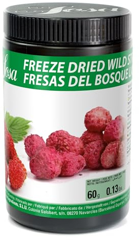 SOSA Fraises de la forêt lyophilisées - Pot 60 g