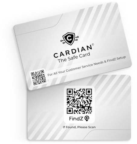 Cardian RFID Blocking Cards Set 3 – Credit Card Protector for Wallets, Passport Shield & NFC Blocking Device | Anti-Skimming Protection for Debit, ID & EMF Cards | Travel Accessories for Men and Women