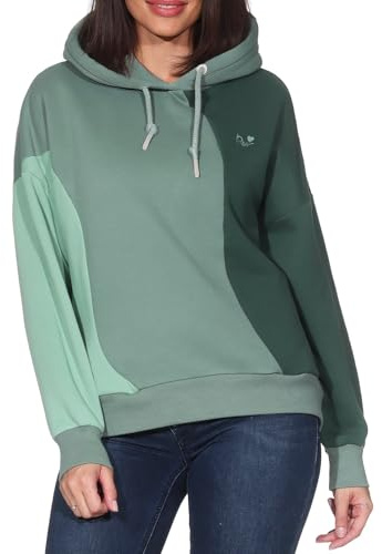 Ragwear Pirita Block Kapuzenpullover Hoody Damen