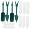 SHINEOFI 2ensemble Lot de Outils De Plantation Outil De Transplantation pour Semis Pelle Et Seau pour Déplacement De Terre Brosse De Nettoyage pour Plantes