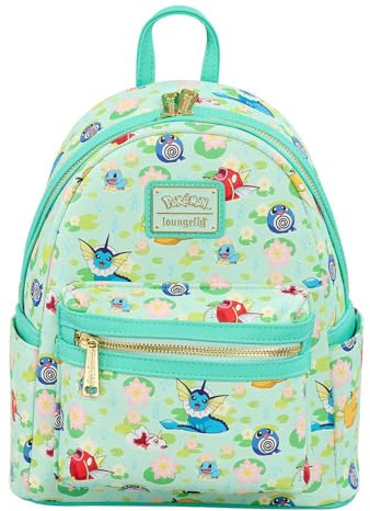 Loungefly Pokemon By Water Type Mini Backpack One Size