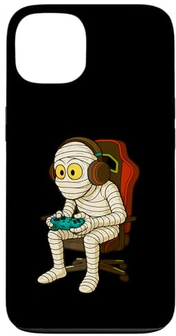 Gamer Halloween Mummy Scary Gaming Videospiel Jungen Mädchen Hülle für iPhone 13