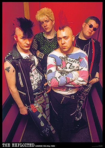 Poster – The Exploited – London 1982 – 59 x 84 cm