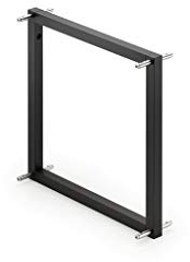 NABER 8051025 Cubo Erweiterungsrahmen, Regalsystem, schwarz matt