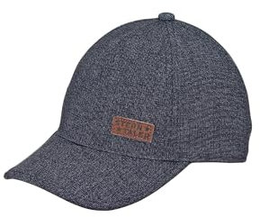 Sterntaler Basecap Jeans - Jungen Baseball Cap mit Metallschließe zur Größenregulierung - Sommer Basecap in Denim Optik - sportive Baby und Kinder Schirmkappe, UV-Schutz 50+, marine, Größe 49