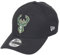 New Era Milwaukee Bucks NBA Team 9Forty Adjustable Snapback Cap - One-Size