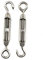 Tenditore Faspiroty M12 2 in acciaio inox 304 regolabile gancio e occhio set resistente