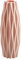 FeiliandaJJ Handgefertigte Bruchsichere Vase für Pampasgras - Modern Geriffelte Blumenvase für Tisch, Wohnzimmer, Zuhause, Hochzeit Dekor und Tischdeko (Rosa)