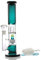 Big Bong Gravity Glass Bong with Tornado percolate,Green Water Bongs with 14.5mm Bong Bowl Height 33cm Weight 800g Glass Pipe for Smoking Hookah Glass Bongs Oil Rig Smoking Pipe (35cm Big Bongs)