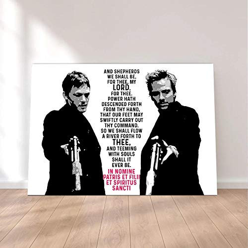 104Tdfc Frameless Canvas Painting Wall Art Boondock Saints Canvas Prints Artwork Pictures on Canvas Posters and Prints for Modern Home Living Room Bedroom Decoration