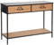 Atmosphera - Console Baris - Noir - 2 tiroirs
