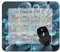 YENDOSTEEN Mauspad 2024 Kalender, Caterpillar Grass Flowers White Gaming Mauspad PAD#867 220 * 180 * 3 mm