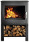 Poêle À Bois 6.7kw Noir - ARIO BUCHER