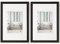 Walther design KP824B Trendstyle Kunststoffrahmen, 18x24 cm, schwarz (Packung mit 2)