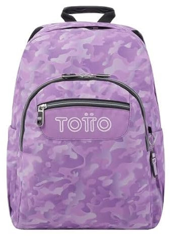 TOTTO MORRAL ACUARELES Mochila, Juventud Unisex, Multicolor (Multicolor), Talla única