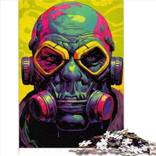 Jigsaw Puzzle for Kids 1000 Pieces Jigsaw Puzzles for Adults Puzzles Alien Warrior Premium 100% Recycled Board for Adults & Kids Age 12 Years Up Challenge Toy （26x38cm）