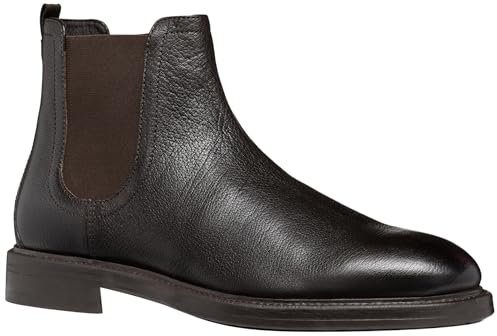 Geox U Tiberio A, Stivale alla Caviglia Uomo, caffè, 46 EU