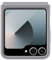 Samsung Galaxy Official Faux Leather Kindsuit Case for Galaxy Z Flip6, Grey