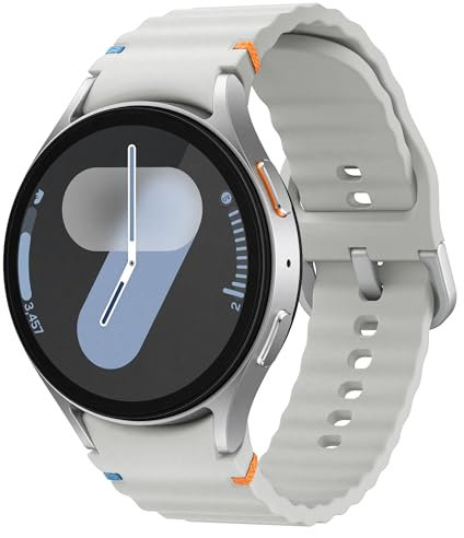 Samsung Galaxy Watch7 Silver with Galaxy AI, Smart Watch, Health Monitoring, Fitness Tracker, 44mm, Bluetooth, 3 Year Samsung Extended Warranty (UK Version)