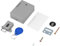 QWORK® Serratura a cassetto Invisibile, Governo di Serratura del cassetto RFID, Adatto a Porta in Legno, cassetto, armadietto