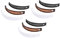 IWOWHERO 2 Sets Haarbananenklammer Damen Haarnadeln Harz Pferdeschwanzhalter Modische Haarspangen 9 Stück * 2