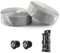 ROCKBROS Lenkerband Rennrad, 2 Rollen Rennrad Lenkerband, Super Lang 220cm und Dicke 3mm, Griffband Selbstklebend für MTB Gravel und Urban Cycling, Grau