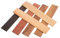 Yardenfun 6Stücke Strukturierte Holzplatten für DIY Gartenbänke Ersatz Holzbrett Hochwertigem für Bastelprojekte zum Gravieren und Gestalten von Möbeln