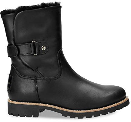 Panama Jack Damen Felia Igloo Travelling Halblange Stiefel, Schwarz, 39 EU