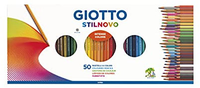 Giotto 2573 00 Farbstifte, 50 Stück (1er Pack)