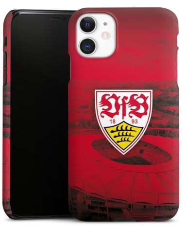 Premium Case kompatibel mit Apple iPhone 11 Smartphone Handyhülle Schutzhülle matt VfB Stuttgart Stadion Offizielles Lizenzprodukt