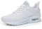 AFFINEST Homme Femme Chaussures de Course Air Running Baskets Chaussures de Sport Outdoor Fitness Gym Sneakers Légères Respirante Blanc 39