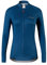 Santic Fahrradtrikot Damen Langarm Radtrikot Damen Fahrradshirt Radshirt MTB mit Taschen Marine EU L