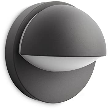 Philips MyGarden June Wandlamp 1x42W Zwart