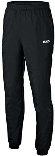 JAKO Herren Regenhose Team 2.0, Schwarz, L