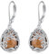 Tigerauge Stein Ohrringe für Damen 925 Sterling Silber Lebensbaum Ohrringe Leverback Baum des Lebens Schmuck Geschenke (KK-Baum des Lebens Tigerauge Stein)