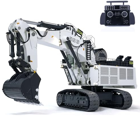 TOUCAN RC HOBBY Pelle hydraulique en métal 1/20 pour pelleteuse radio Liebherr 996 Taranis XE