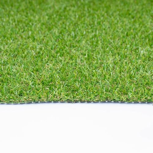 Farley 17mm Budget Artificial Grass Great Value Realistic Fake Grass Turf (4m x 5m)